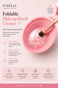 Purelle Foldable Makeup Brush Cleaner™